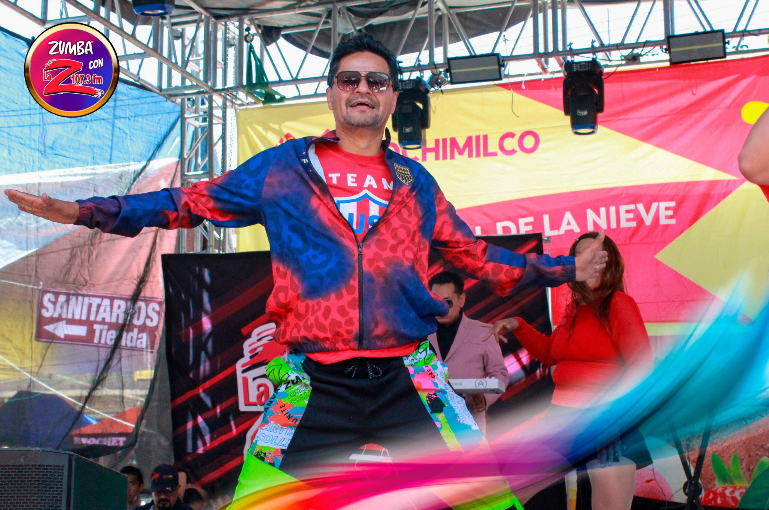 Galería: ¡Así disfrutamos la #ZumbaConZ en la Feria Nacional de la Nieve en Tulyehualco